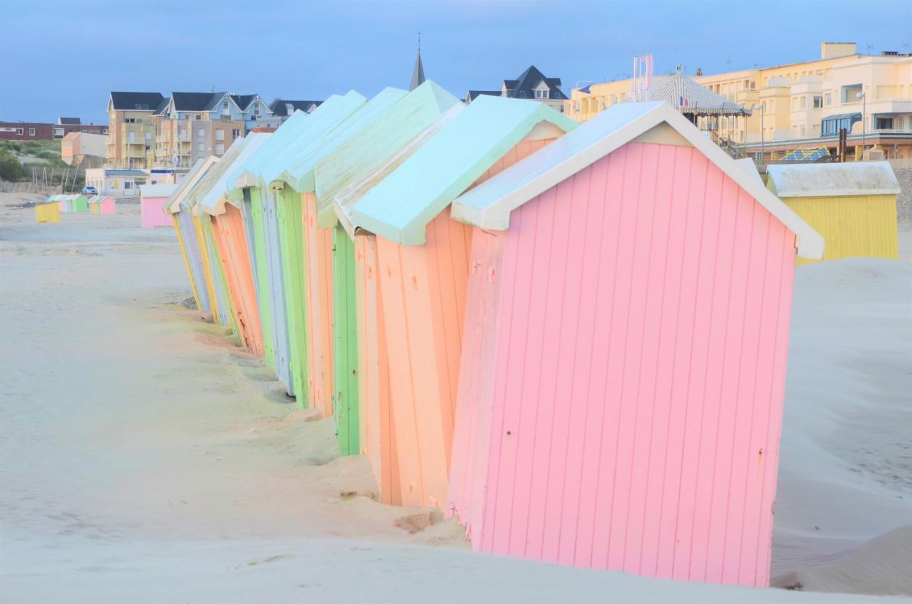 Cozy D'Opale Charmant T1 Bord De Mer Cour Privee Et Clot Wifi 3 Pers Animaux Acceptes Gratuit Apartman Berck Kültér fotó
