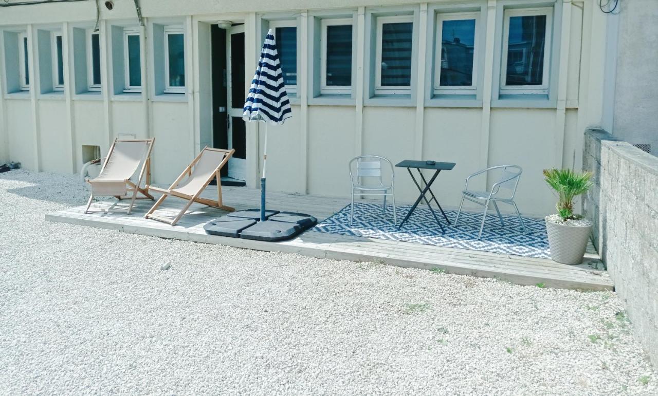 Cozy D'Opale Charmant T1 Bord De Mer Cour Privee Et Clot Wifi 3 Pers Animaux Acceptes Gratuit Apartman Berck Kültér fotó